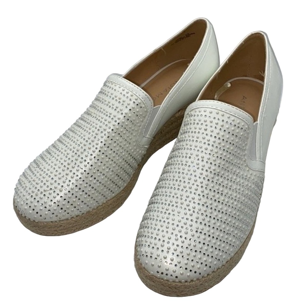 New Andiamo Rhinestone Platform Slip-Ons - Picture 4 of 5